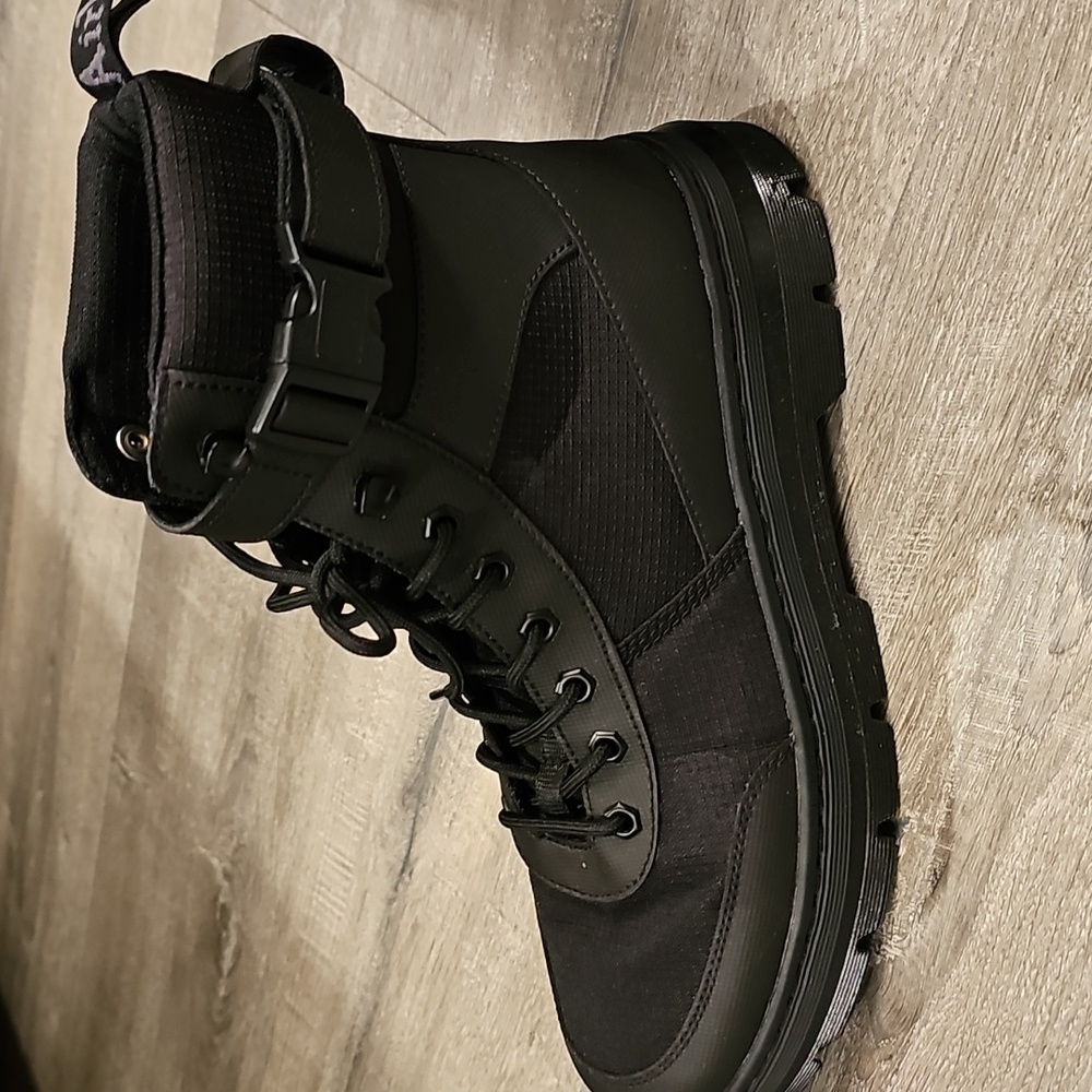 Dr. Martens Men's Combs Tech Black Boots Element & Black Poly UK10/US11 - Picture 3 of 5